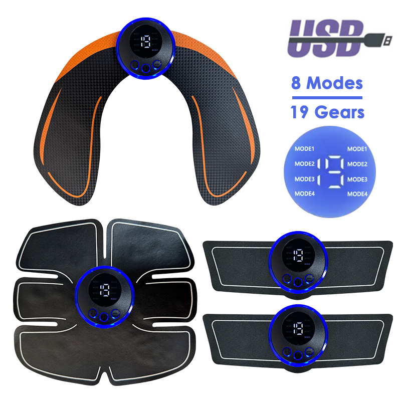 Health Wellness Fitness - Electrical Muscel Stimulator Massager Abdomen Buttocks