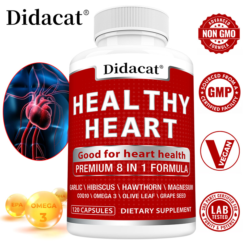 Heart Health Capsules with CoQ - đánh giá và giá Health Wellness Energy