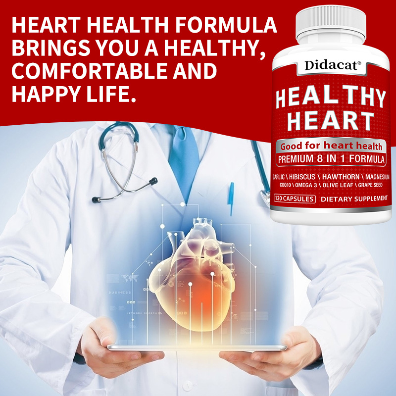 Heart Health Capsules with CoQ - đánh giá và giá Health Wellness Energy