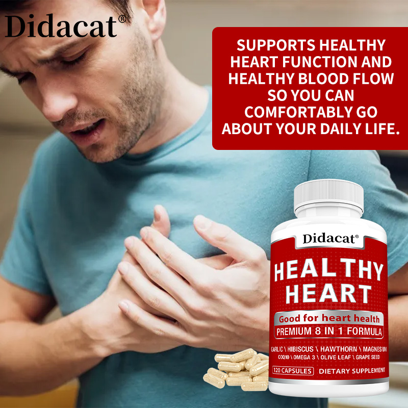 Heart Health Capsules with CoQ - đánh giá và giá Health Wellness Energy