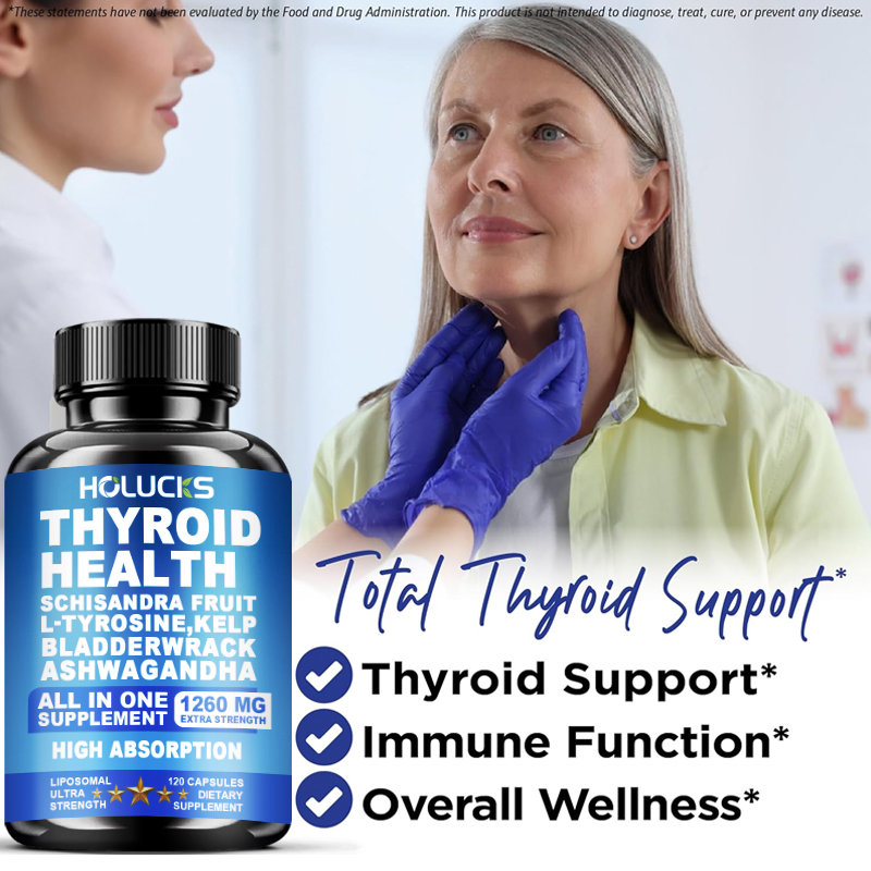 Thyroid Health Complex, Thyroi - đánh giá và giá Health Wellness Energy