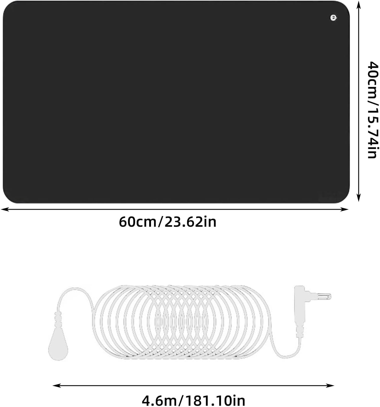40X60CM Grounding Mat With Gro - đánh giá và giá Health Wellness Energy
