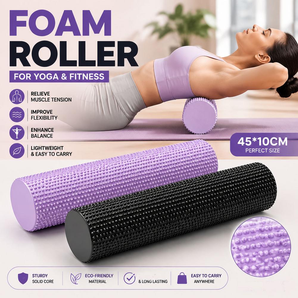Yoga Foam Roller EVA High Dens - đánh giá và giá Health Wellness Fitness