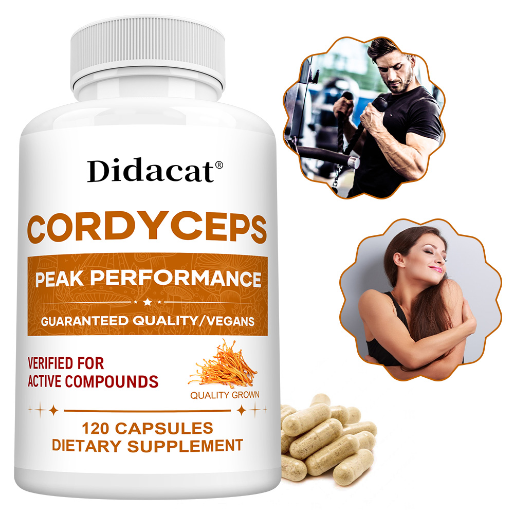 Cordyceps Mushroom Capsules 10 - đánh giá và giá Health Wellness Energy
