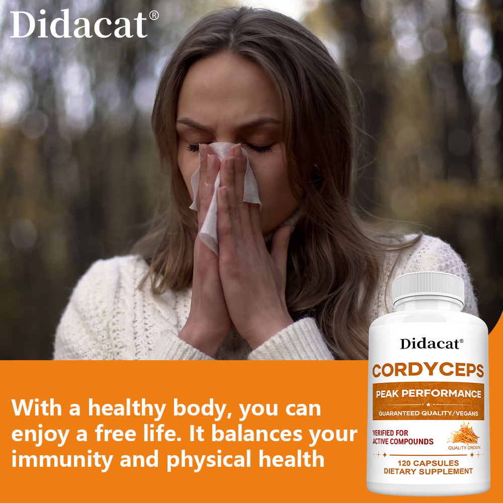 Cordyceps Mushroom Capsules 10 - đánh giá và giá Health Wellness Energy